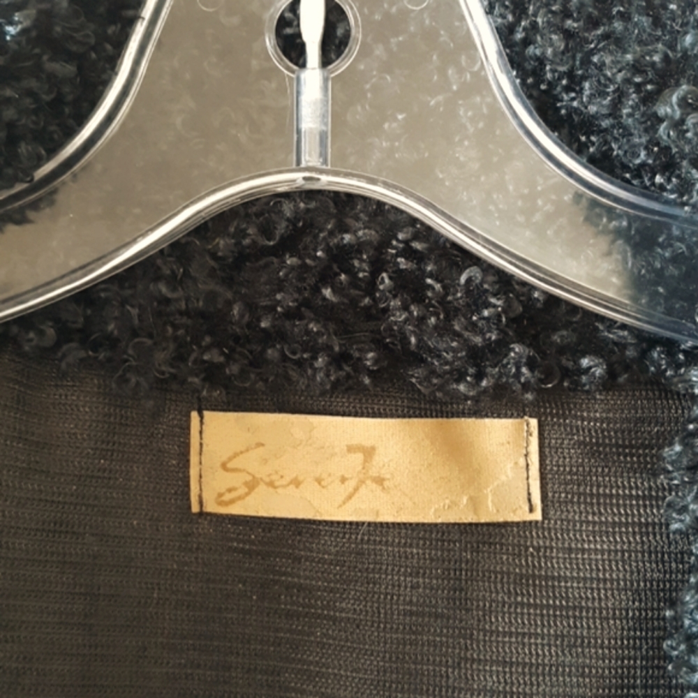 SEVEN 7 Teddy bear biker style jacket - Picture 2 of 8